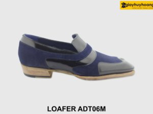 [Outlet size 41] Giày lười da nam thời trang navy Loafer ADT06M 001