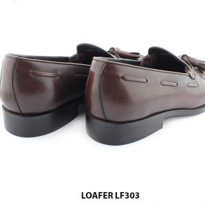 [Outlet size 42] Giày lười nam cá tính màu nâu Loafer LF303 005