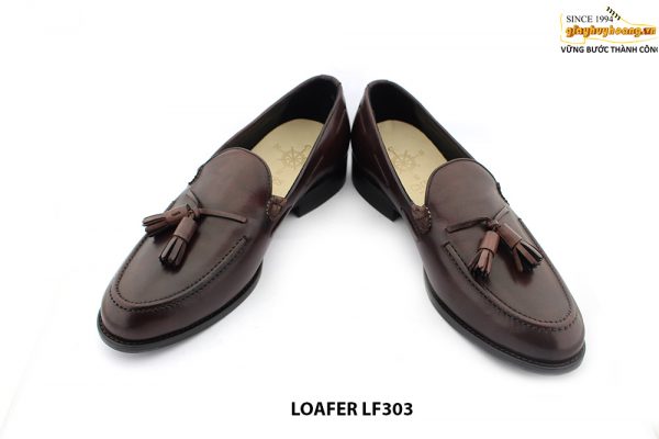 [Outlet size 42] Giày lười nam cá tính màu nâu Loafer LF303 004