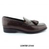[Outlet size 42] Giày lười nam cá tính màu nâu Loafer LF303 001