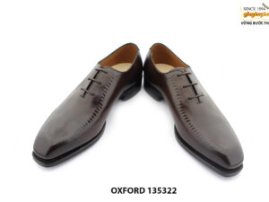 [Outlet size 41] Giày da nam đóng thủ công handmade Oxford 135322 003