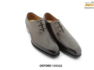 [Outlet size 41] Giày da nam đóng thủ công handmade Oxford 135322 002