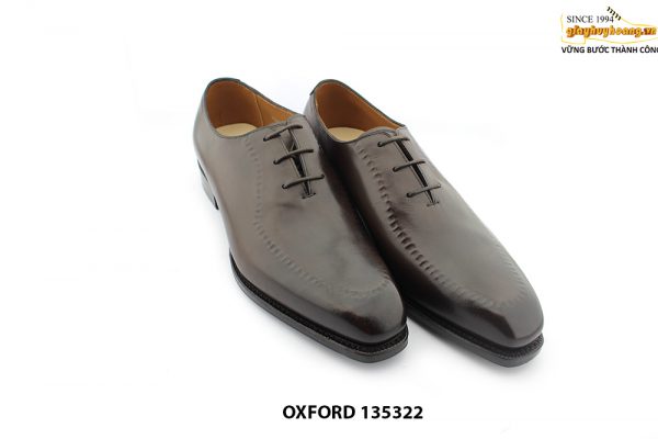 [Outlet size 41] Giày da nam đóng thủ công handmade Oxford 135322 002
