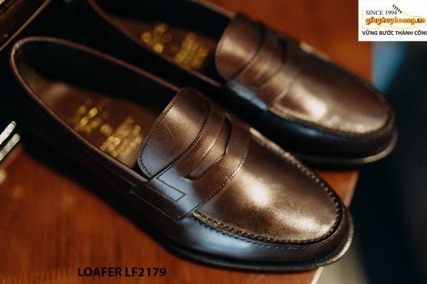 Giày lười nam chính hãng penny Loafer LF2179 003