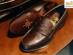 Giày lười nam chính hãng penny Loafer LF2179 002
