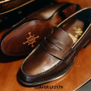 Giày lười nam chính hãng penny Loafer LF2179 002