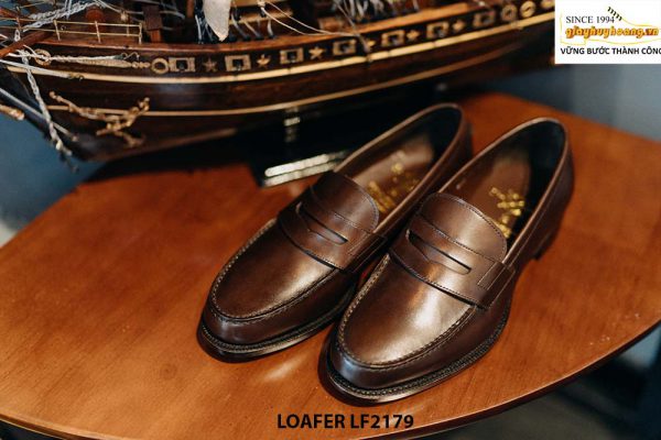 Giày lười nam chính hãng penny Loafer LF2179 001