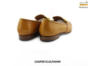 [Outlet size 41] Giày lười nam đế thấp da bò Loafer V22LF009M 005