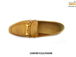 [Outlet size 41] Giày lười nam đế thấp da bò Loafer V22LF009M 002