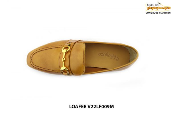 [Outlet size 41] Giày lười nam đế thấp da bò Loafer V22LF009M 002