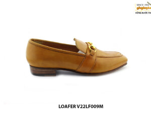 [Outlet size 41] Giày lười nam đế thấp da bò Loafer V22LF009M 001