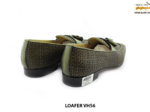 [Outlet size 42] Giày lười nam da đan xen thủ công loafer VH56 005