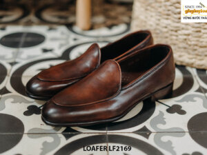 Giày lười nam cao cấp đóng thủ công Loafer LF2169 005