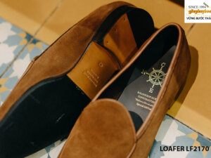 Giày da lười nam da lộn tôn dáng Loafer LF2171003