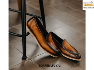 Giày lười da nam không dây cao cấp Loafer LF2172 006