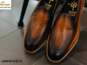 Giày lười da nam không dây cao cấp Loafer LF2172 004