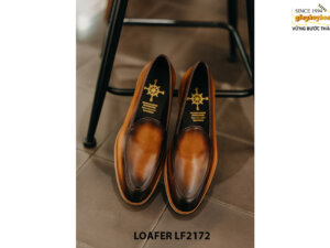 Giày lười da nam không dây cao cấp Loafer LF2172 003