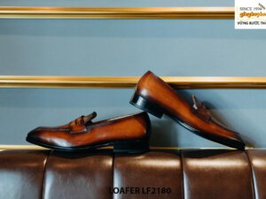 Giày lười nam đóng thủ công penny Loafer LF2180 005
