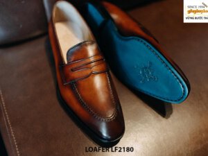 Giày lười nam đóng thủ công penny Loafer LF2180 004