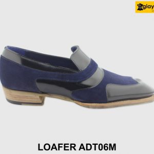 [Outlet size 41] Giày lười da nam thời trang navy Loafer ADT06M 001