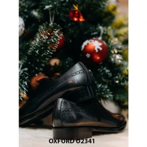 Giày da nam thủ công hàng hiệu Oxford O2341 006