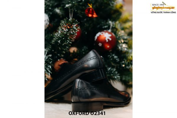 Giày da nam thủ công hàng hiệu Oxford O2341 006