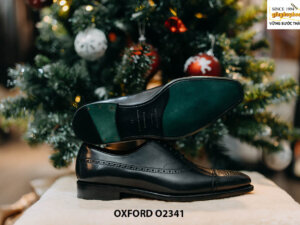 Giày da nam thủ công hàng hiệu Oxford O2341 004