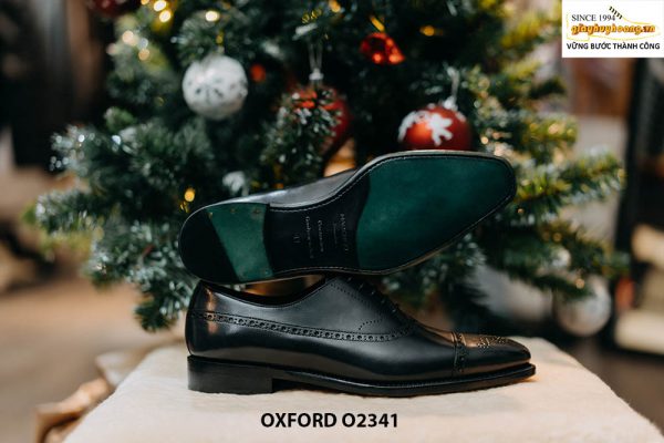 Giày da nam thủ công hàng hiệu Oxford O2341 004