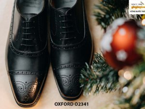 Giày da nam thủ công hàng hiệu Oxford O2341 003