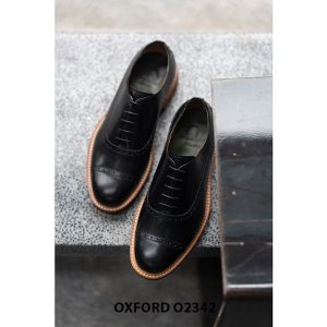 Giày tây nam mẫu đẹp mới nhất captoe Oxford O2342 004