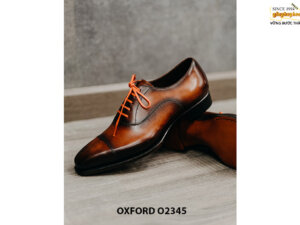 Giày da nam công sở đẹp cao cấp Oxford O2345 005
