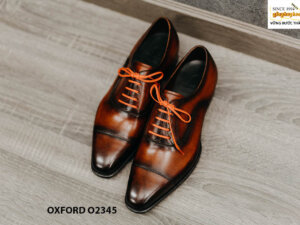 Giày da nam công sở đẹp cao cấp Oxford O2345 001