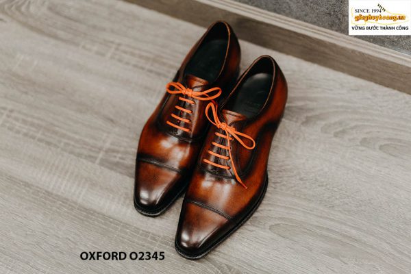 Giày da nam công sở đẹp cao cấp Oxford O2345 001