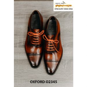 Giày da nam công sở đẹp cao cấp Oxford O2345 002