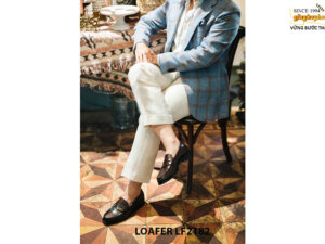 Giày lười nam đóng thủ công Loafer Horesit LF2182 003