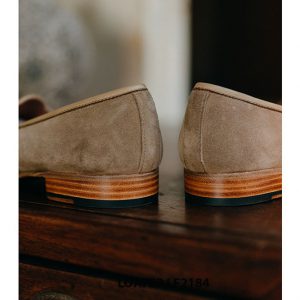 Giày da lười nam sang trọng da lộn Loafer LF2184 004