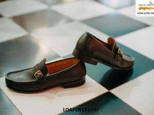 Giày lười nam da vân hạt Loafer LF2197 004
