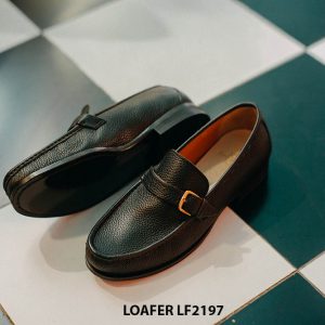 Giày lười nam da vân hạt Loafer LF2197 002