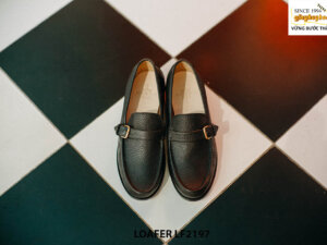 Giày lười nam da vân hạt Loafer LF2197 001