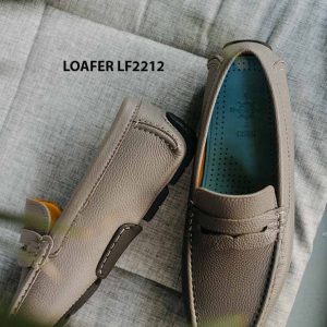 Giày lười lái xe nam màu xám Loafer LF2212 005
