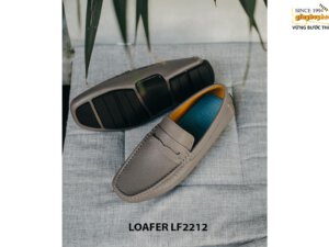 Giày lười lái xe nam màu xám Loafer LF2212 003