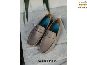 Giày lười lái xe nam màu xám Loafer LF2212 002