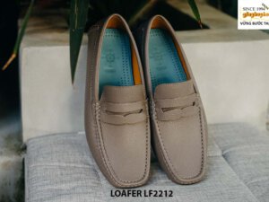 Giày lười lái xe nam màu xám Loafer LF2212 001