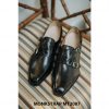 Giày da nam phối da cá sấu Double Monkstrap MT2087 001