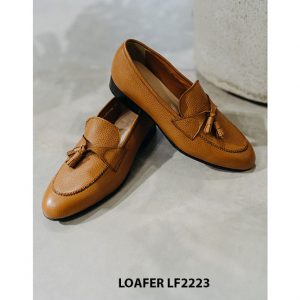 Giày da nam không buộc dây có chuông Tassel Loafer LF2223 003