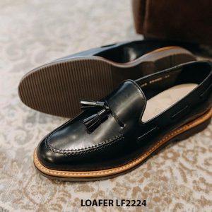 Giày da nam đẹp sang trọng Tassel Loafer LF2224 003