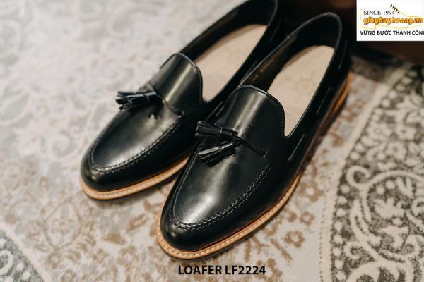 Giày da nam đẹp sang trọng Tassel Loafer LF2224 002