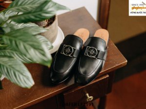 Giày da nam không gót trẻ trung Loafer LF2191 001