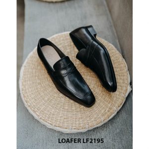 Giày lười nam màu đen tuyệt đẹp Loafer LF2195 004