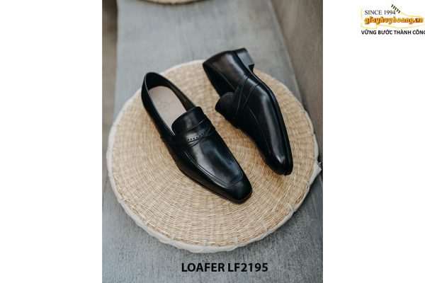 Giày lười nam màu đen tuyệt đẹp Loafer LF2195 004